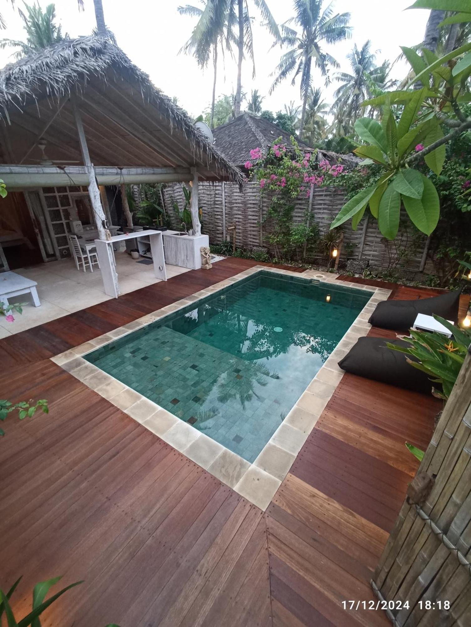 Martine Private Villa Gili Trawangan Exterior foto