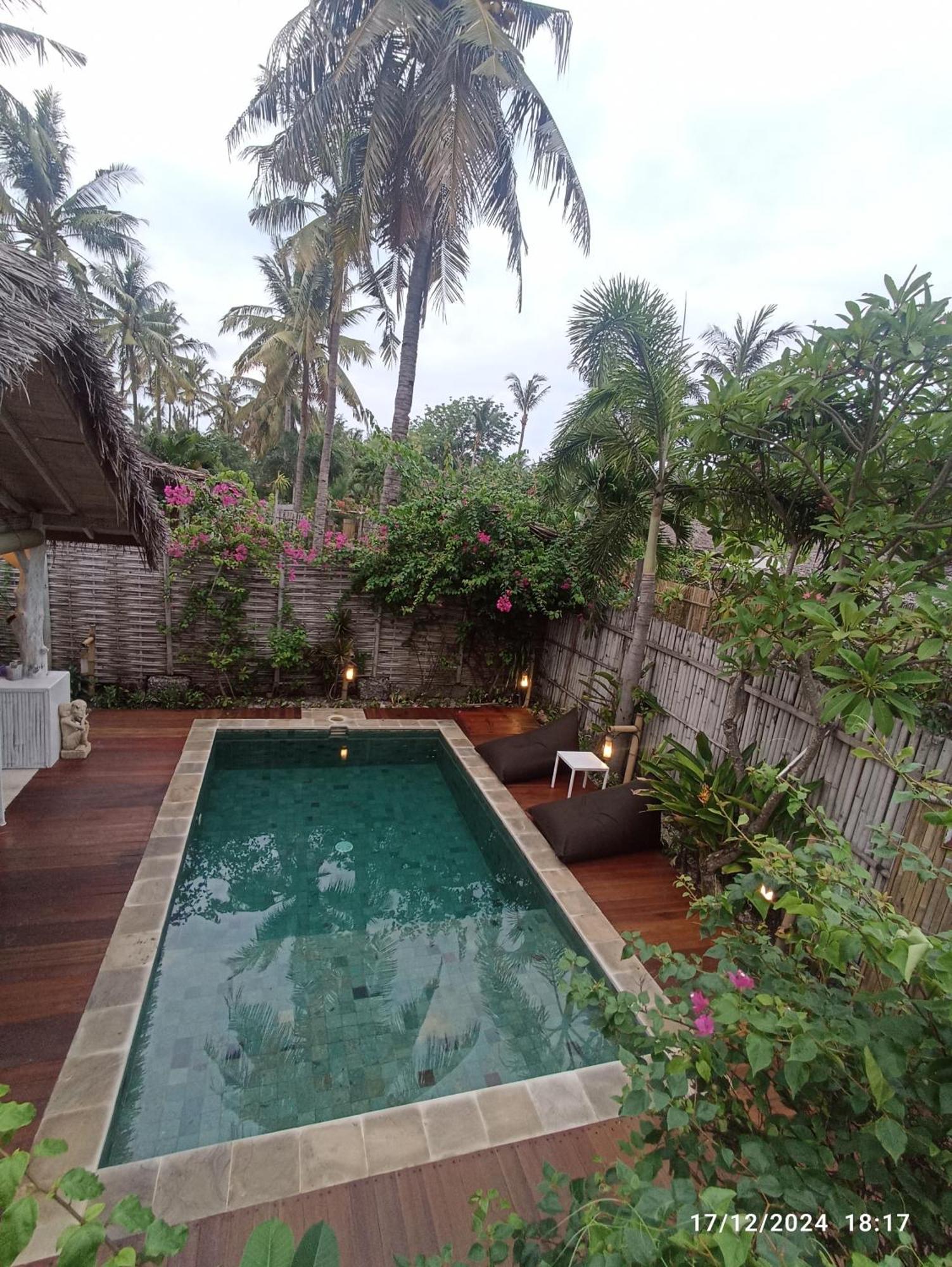 Martine Private Villa Gili Trawangan Exterior foto
