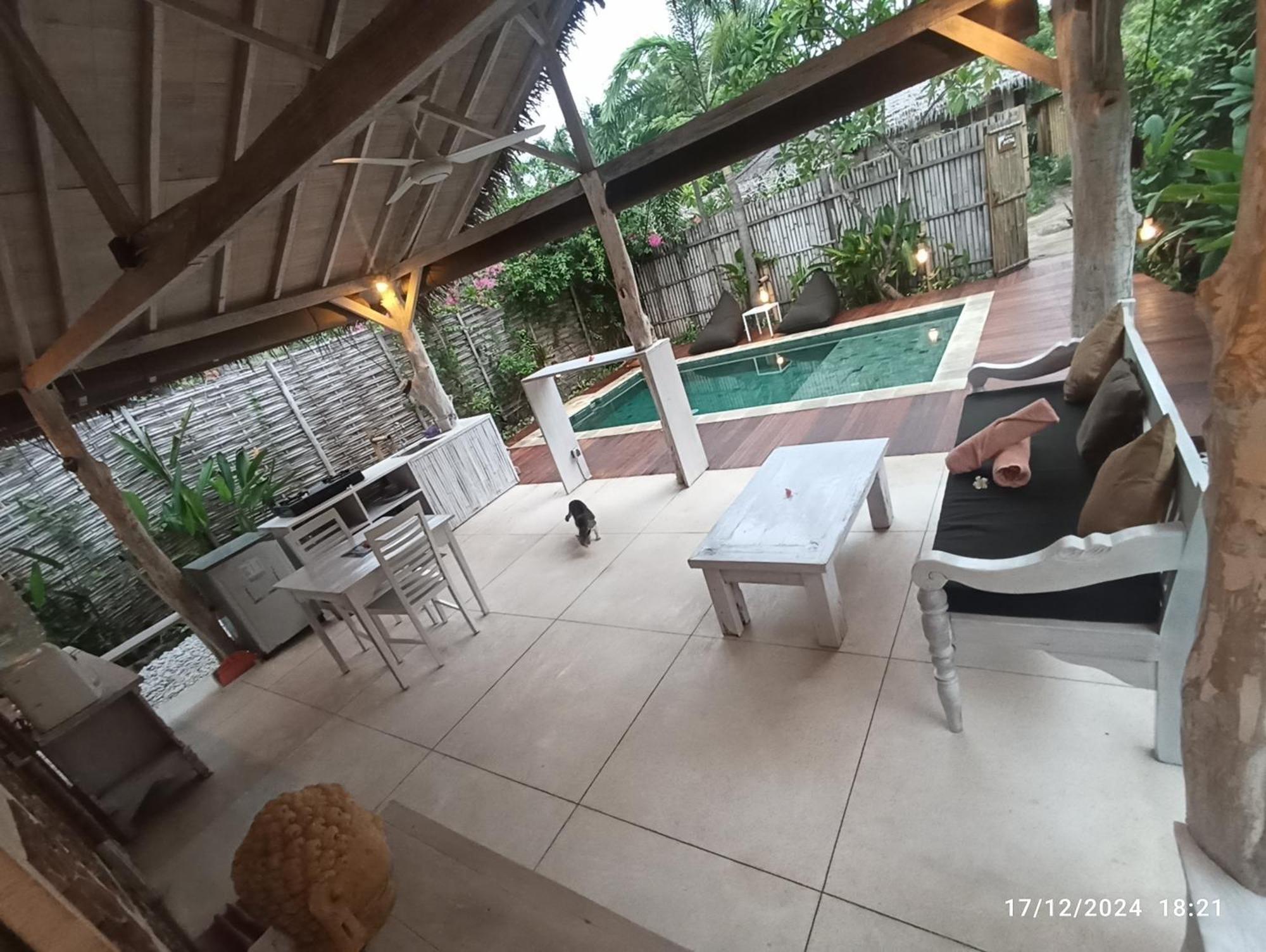 Martine Private Villa Gili Trawangan Exterior foto