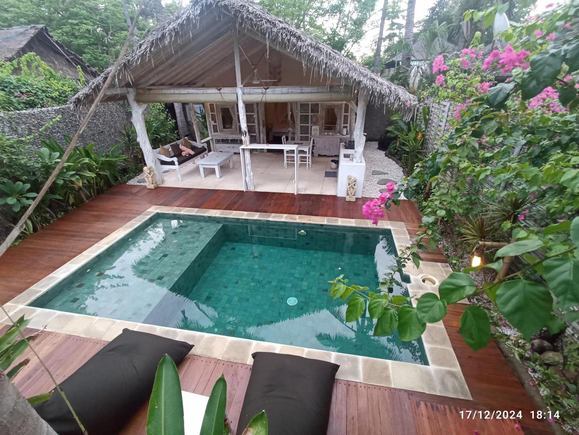 Martine Private Villa Gili Trawangan Exterior foto